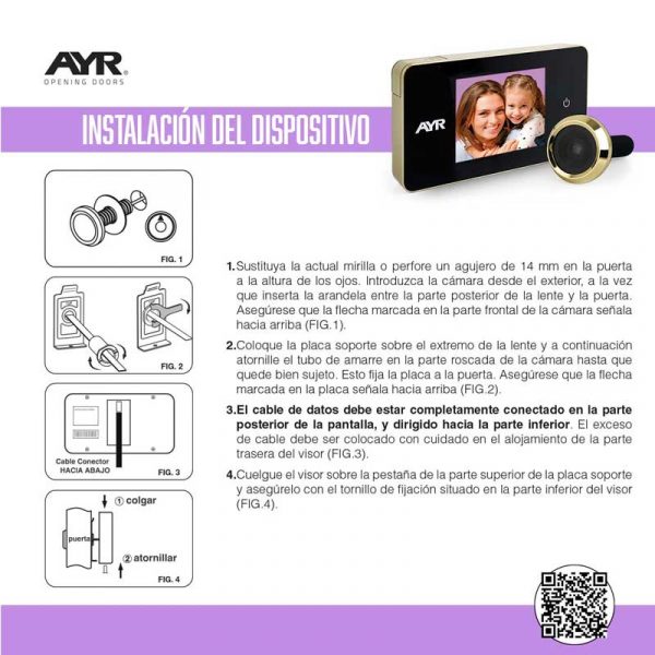 Mirilla Digital AYR 756 comprar