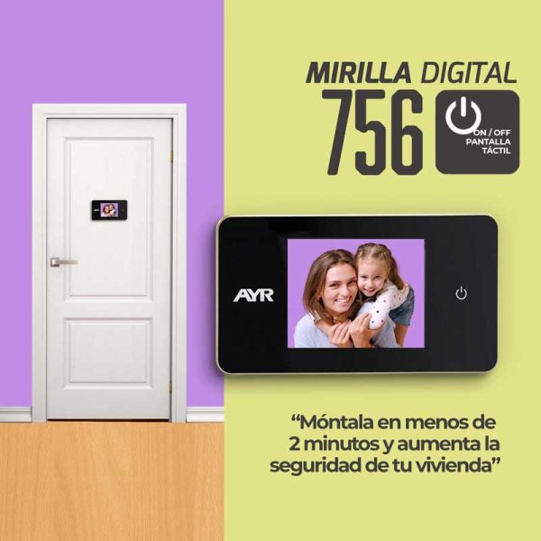 Mirilla Digital AYR 756 precio